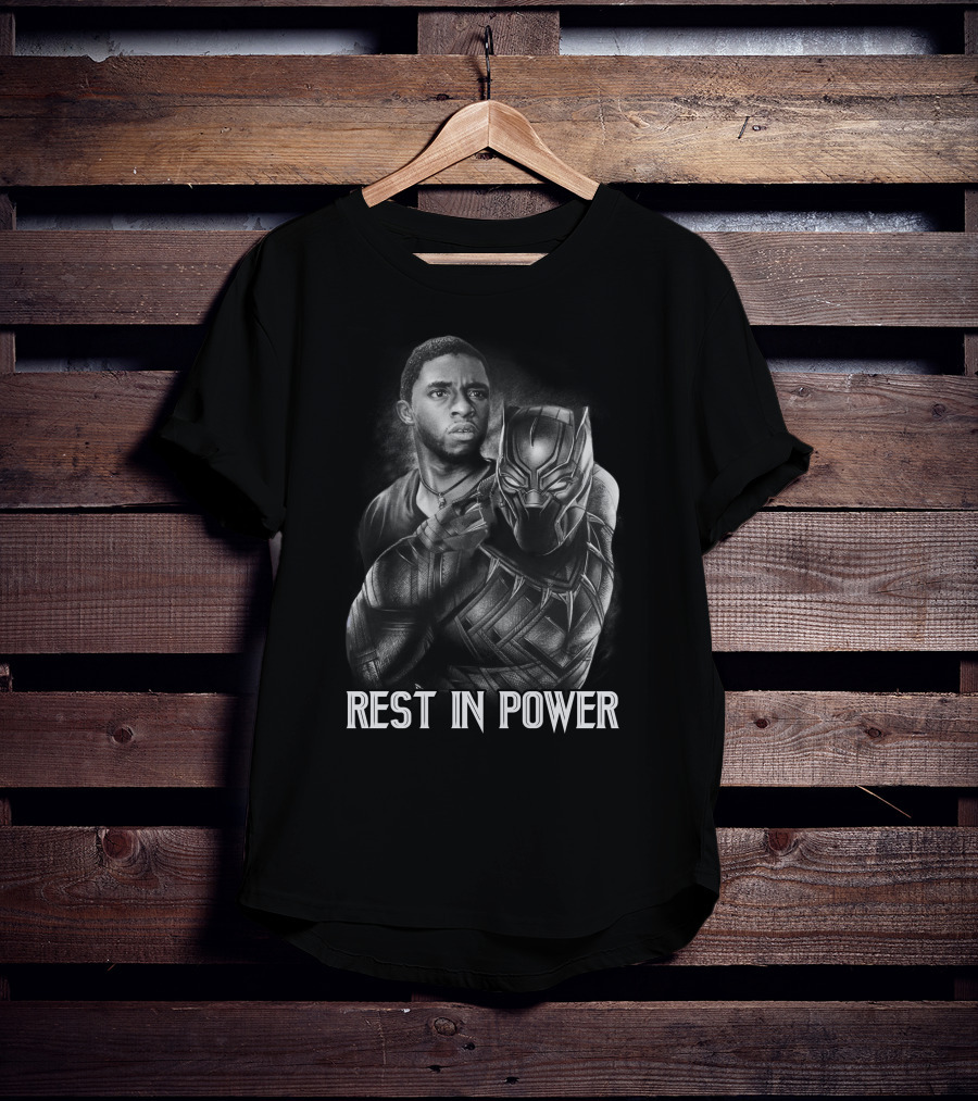 Rest IN Power Black Panther T-Shirt