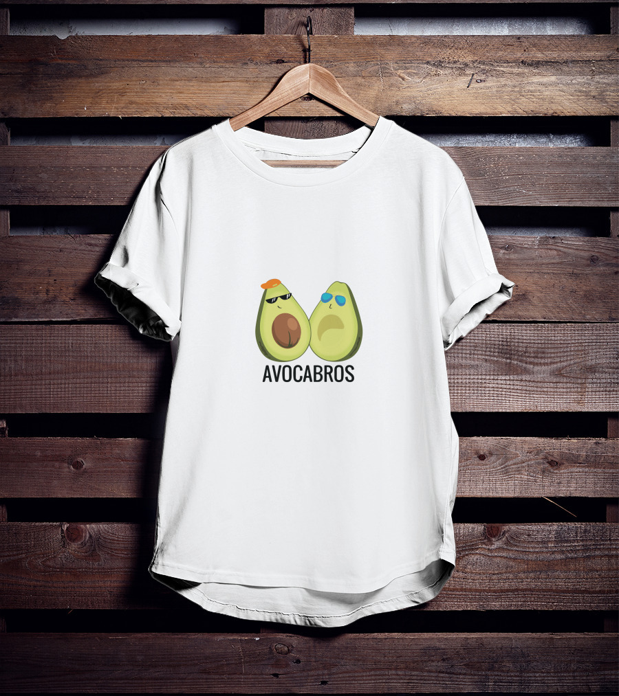 AVOCABROS Avocado Friends With Sunglasses T-Shirt