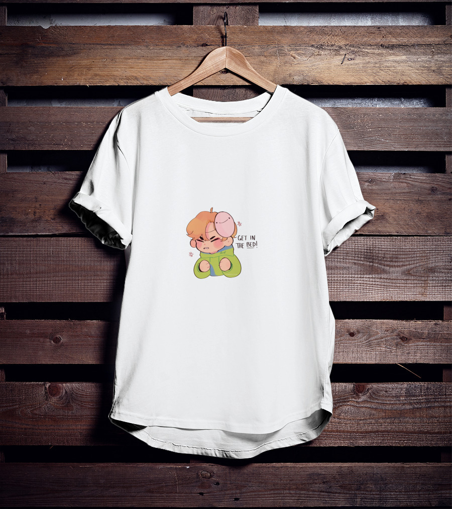 Dreamwastaken Get In The Bed Character T-Shirt