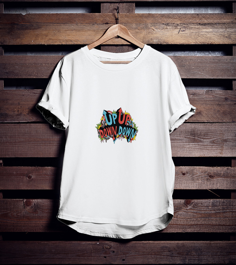 UP UP DOWN DOWN Arrows T-Shirt