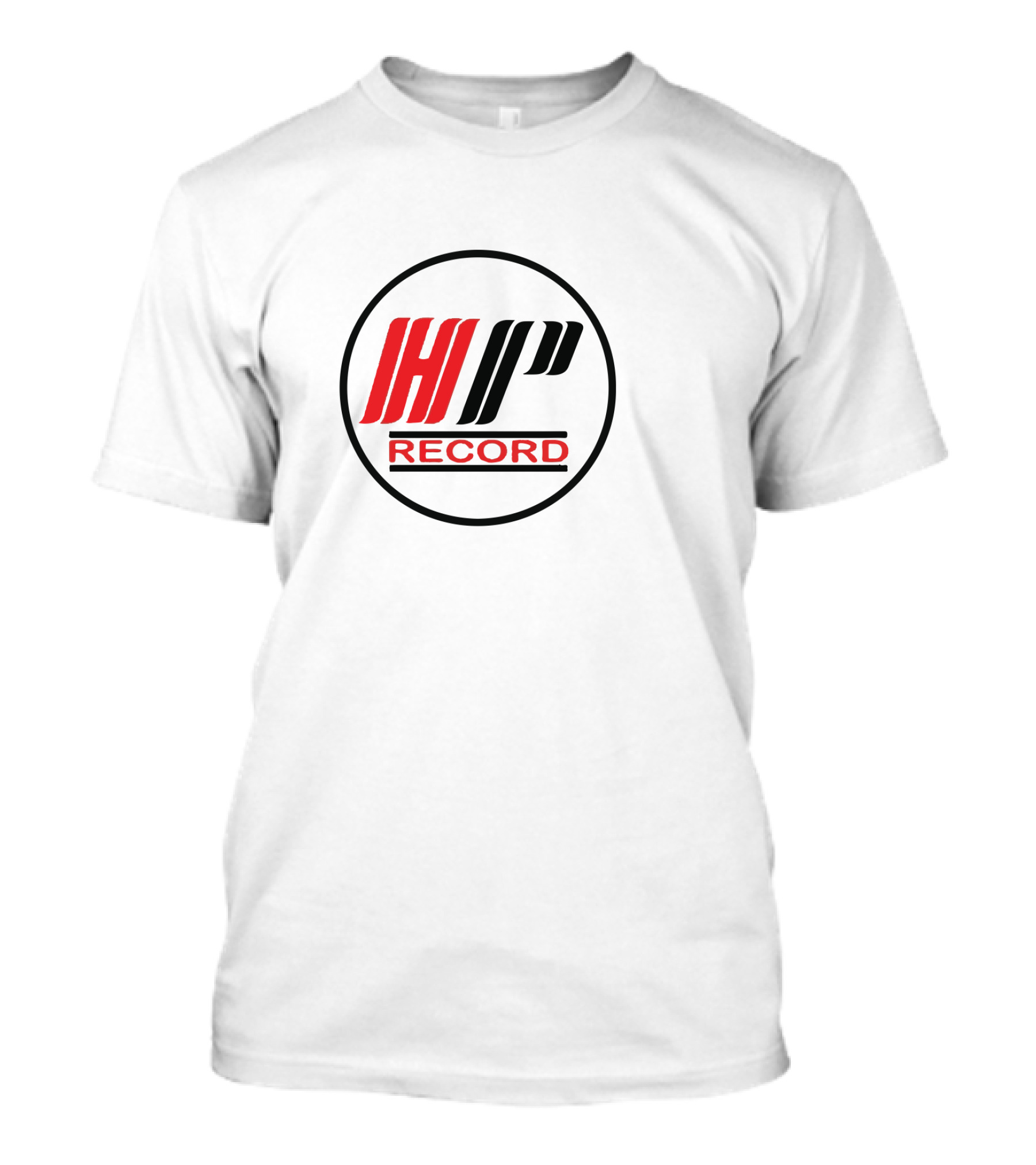 HP Record Iconic Logo Circular Emblem T-Shirt