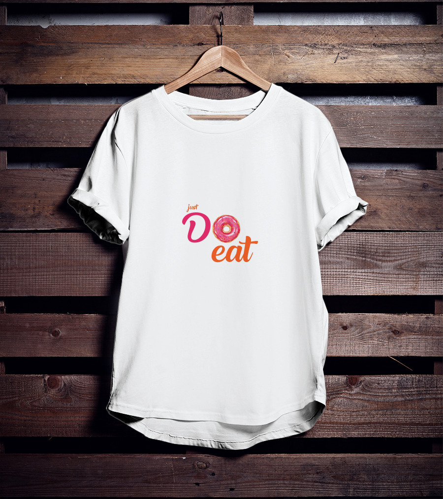 Just Do Eat Donut Media T-Shirt