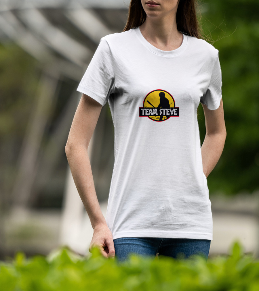 Team Steve Will Do It Jurassic T-Shirt