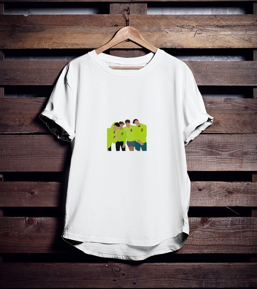Bryce Hall Squad Neon Green T-Shirt