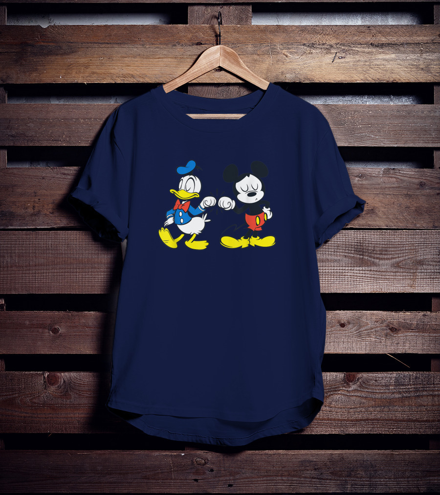 Disney Mickey Mouse Donald Duck Best Friends Forever Classic Icons T-Shirt