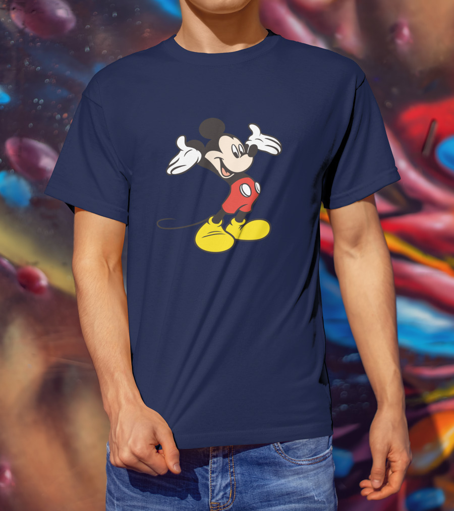 Mickey Mouse Classic Pose Disney Character T-Shirt