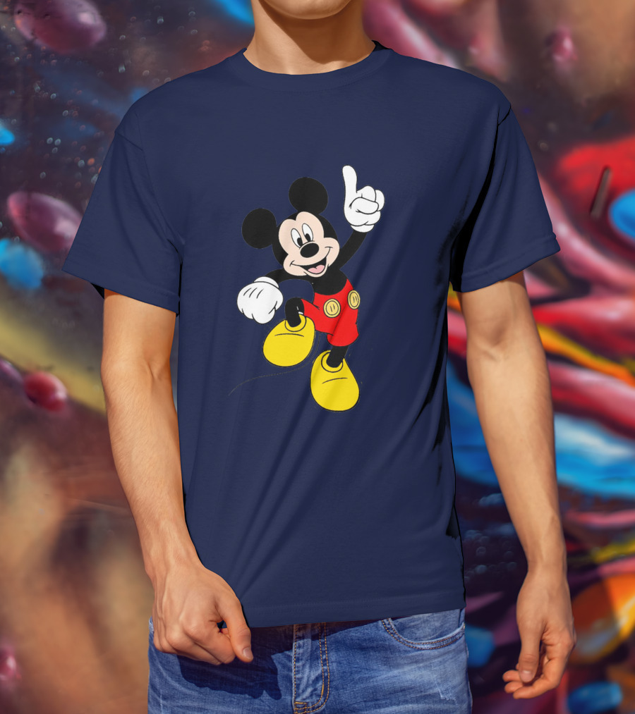 Mickey Mouse I'm So Happy Classic Disney Character T-Shirt