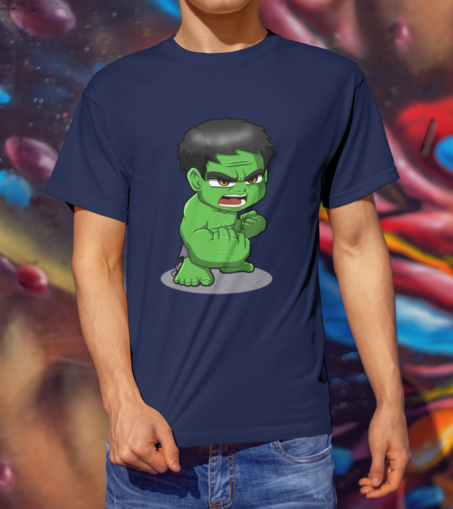 Hulk Angry Cartoon Hulk T-Shirt
