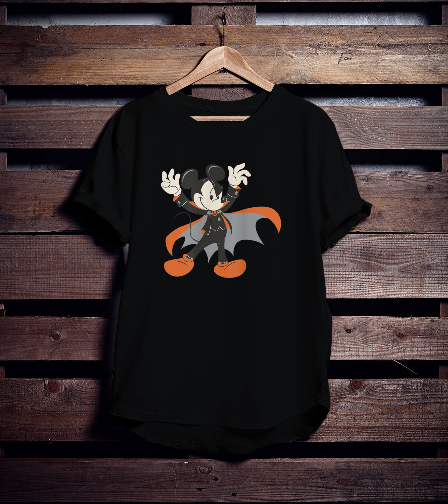 Disney Halloween Mickey Mouse Vampire Magic T-Shirt