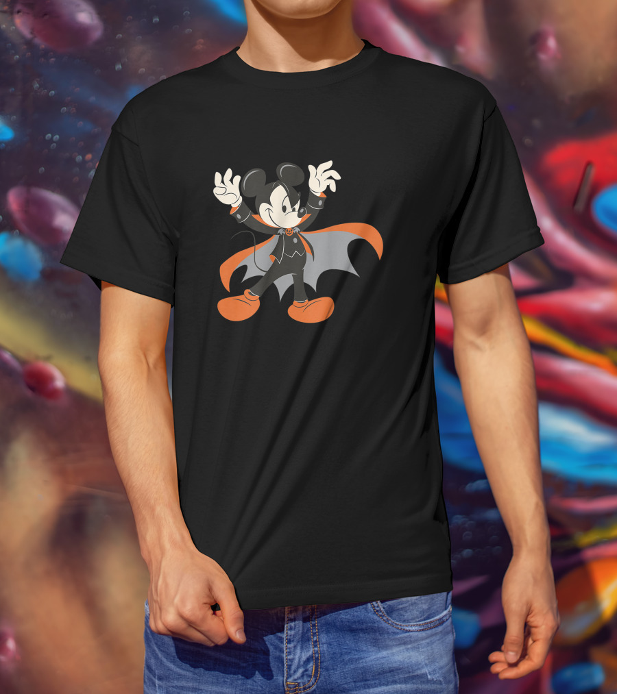 Disney Halloween Mickey Mouse Vampire Magic T-Shirt