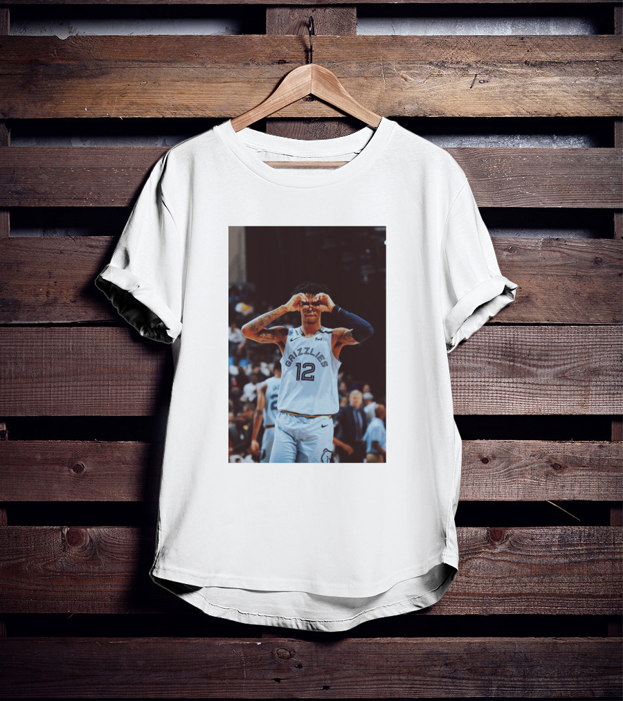 Ja Morant Grizzlies Number 12 T-Shirt