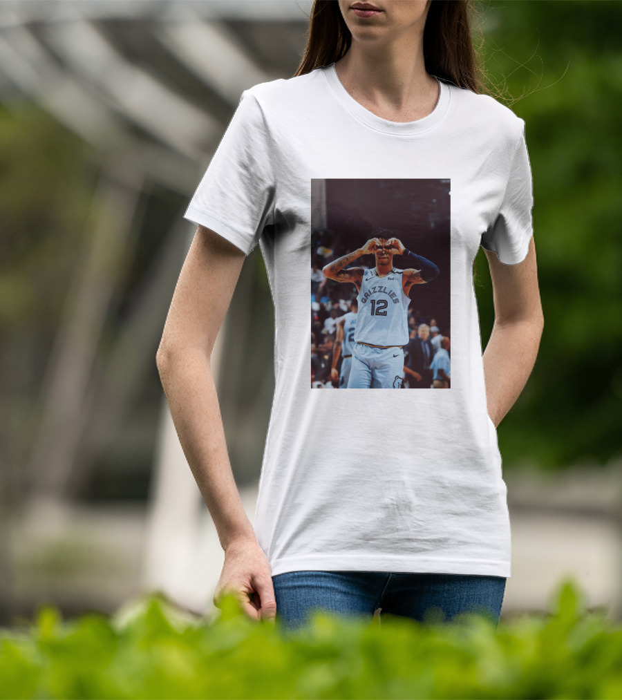 Ja Morant Grizzlies Number 12 T-Shirt
