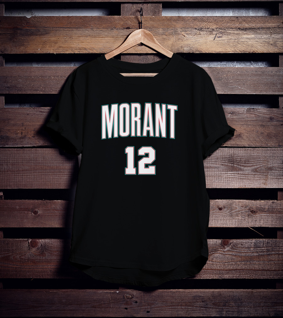 Ja Morant 12 Grizzlies Fan Gear T-Shirt