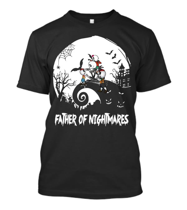 Father Of Nightmares 3 Boys Halloween T-Shirt
