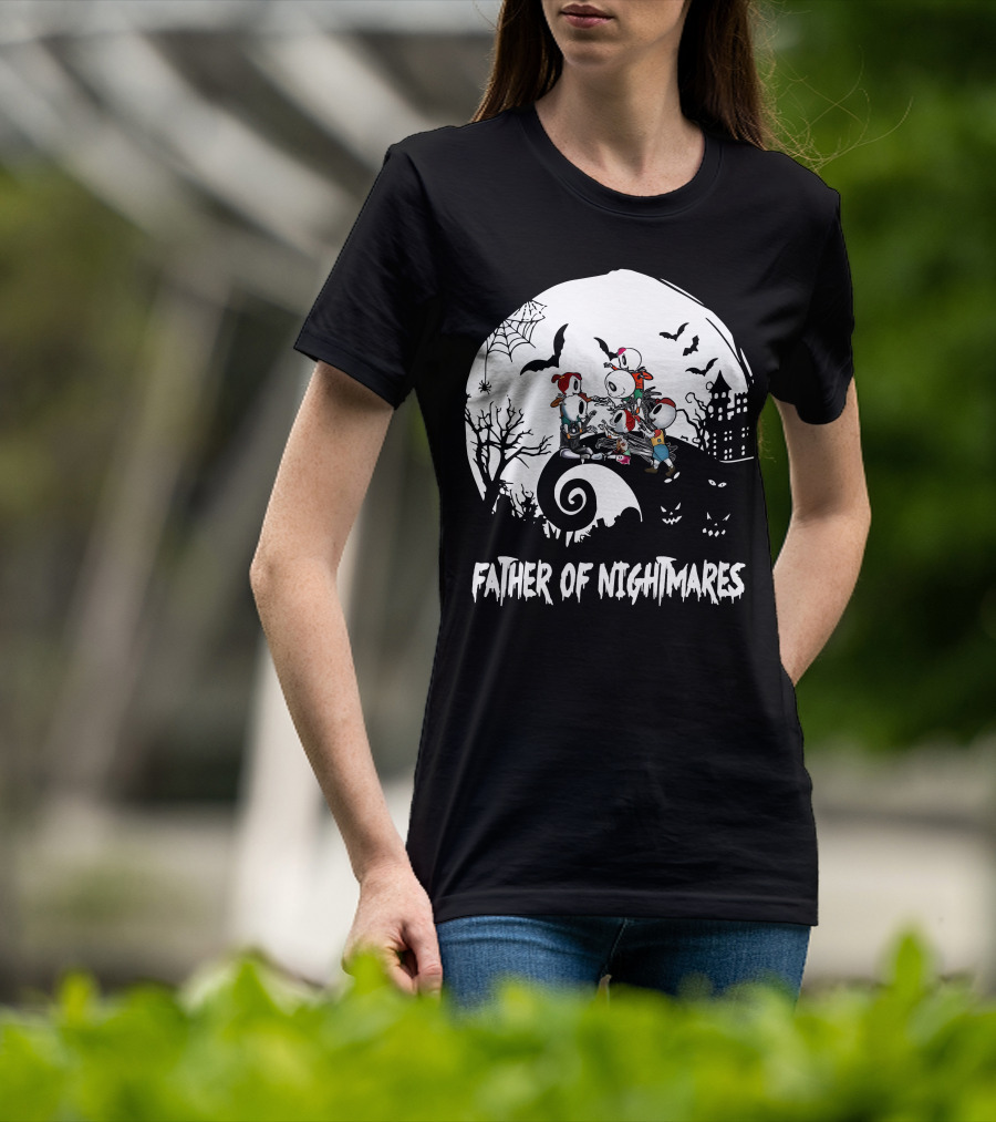 Father Of Nightmares Halloween 3 Boys 2 Girls T-Shirt