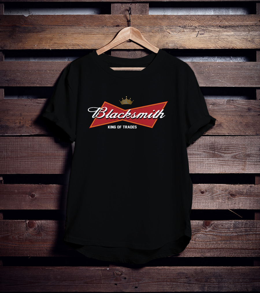 Blacksmith King Of Trades Crown T-Shirt