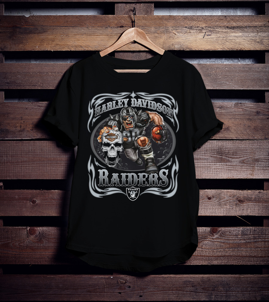 Harley Davidson Las Vegas Raiders T-Shirt