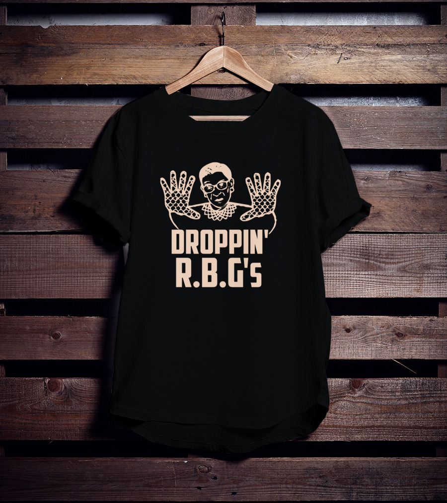 Droppin' R.B.G's Iconic Tribute With Justice And Impact T-Shirt
