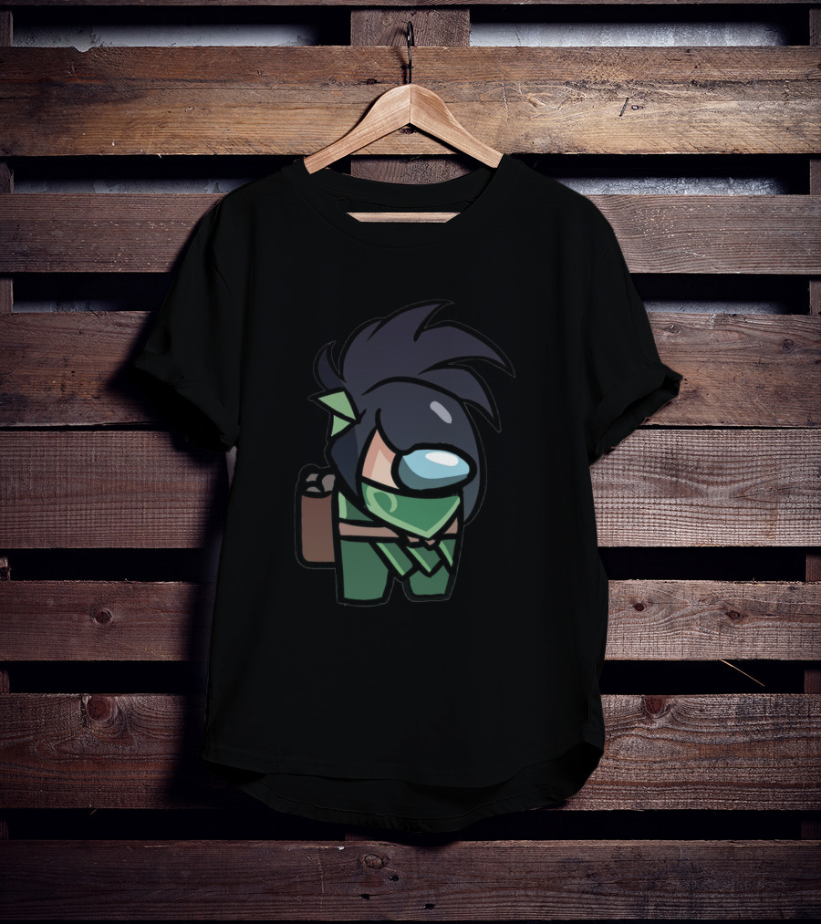 Among Us Akali Crossover League Of Legends Crewmate Character T-Shirt