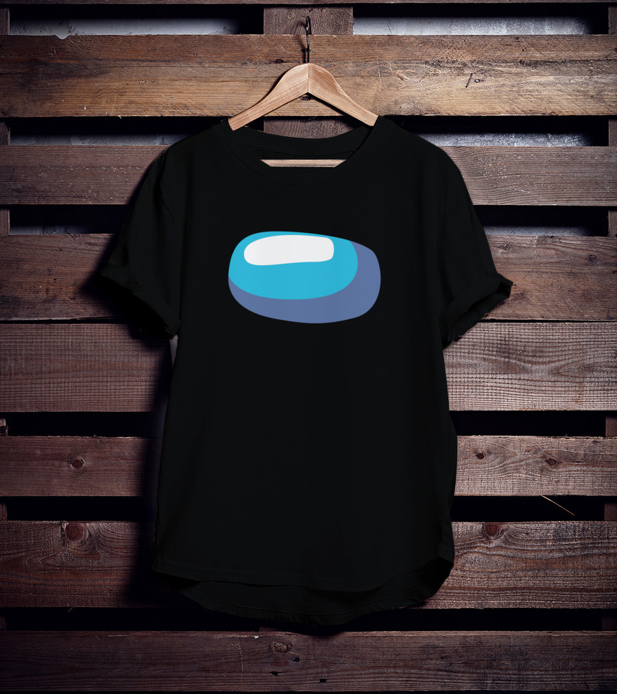 Among Us Crewmate Icon Large Visor T-Shirt