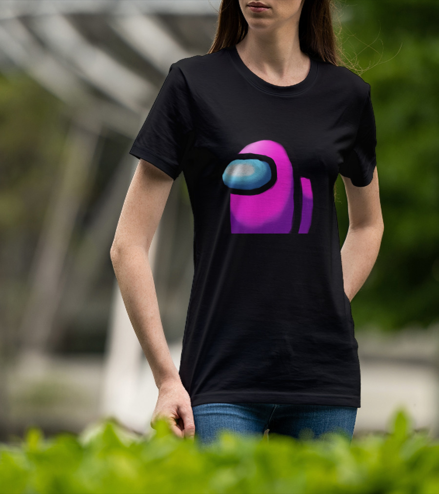Among Us Pink Crewmate Character T-Shirt