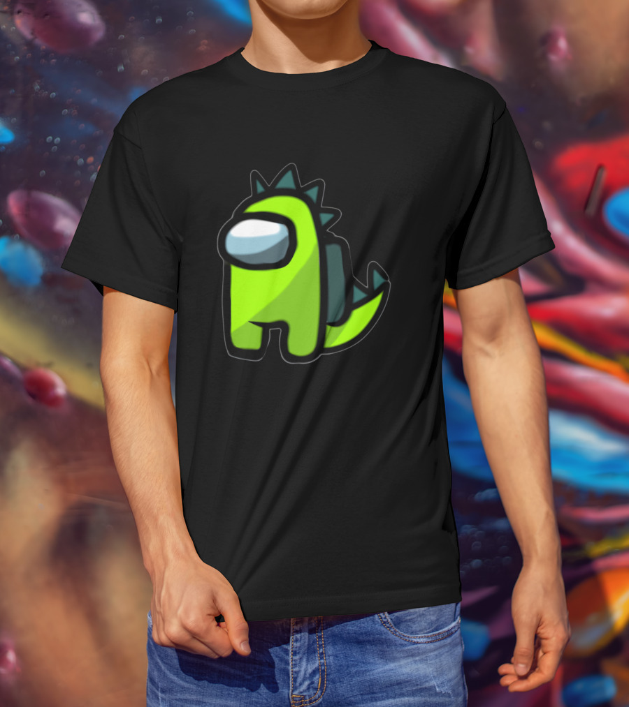 Among Us Crewmate Dinosaur Costume T-Shirt