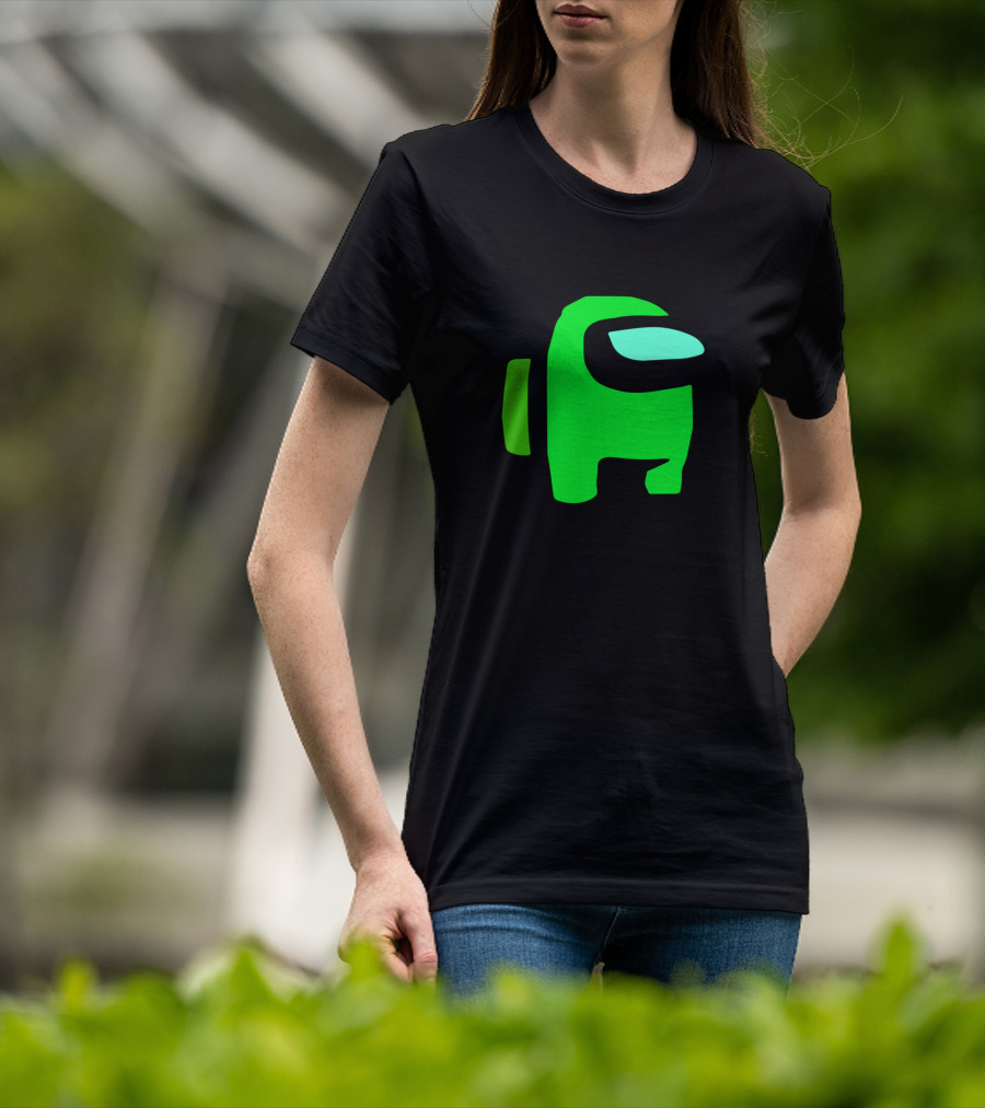 Among Us Crewmate Character Green T-Shirt