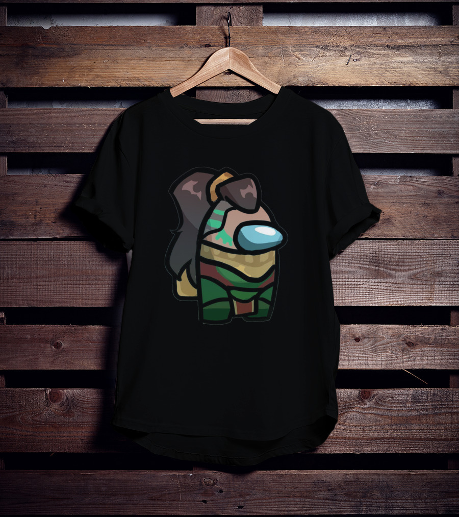 Among Us Illaoi League Of Legends Crossover T-Shirt