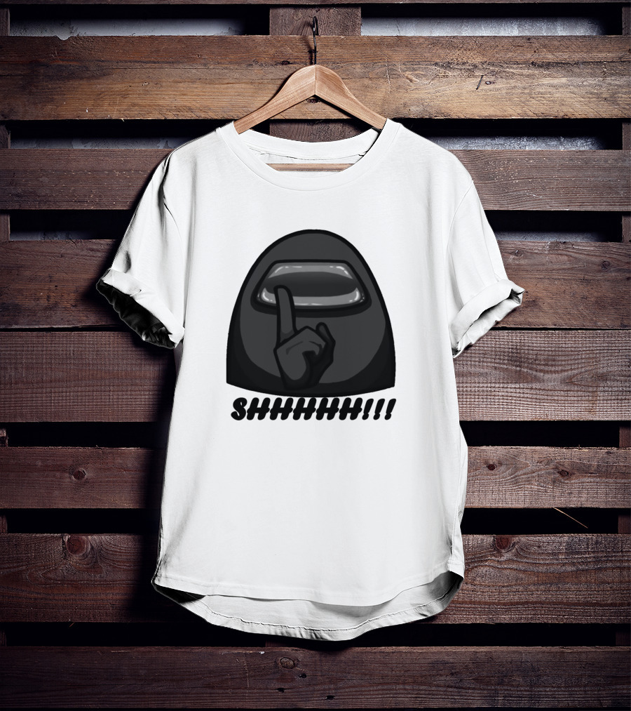 Shhhhhhh Among Us Players Do Not Talking T-Shirt