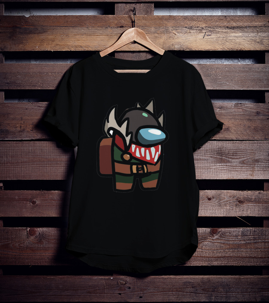 Among Us Pyke Crossover League Of Legends Character T-Shirt