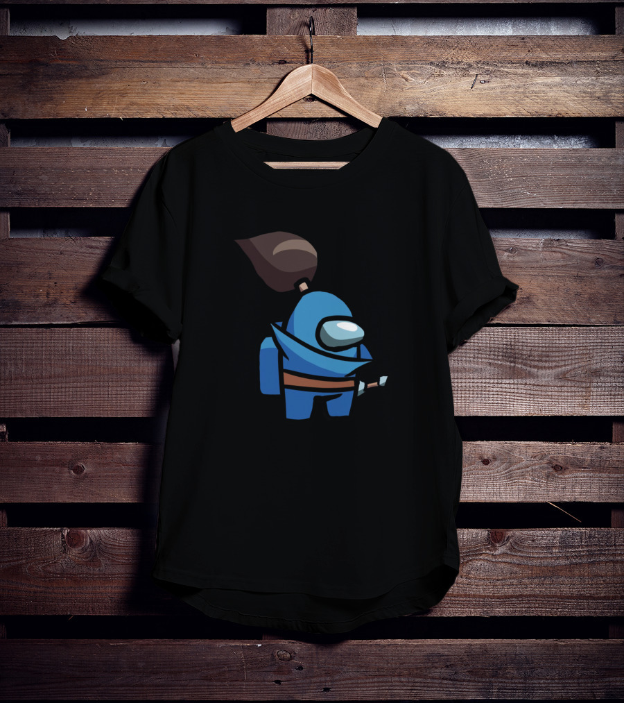 Among Us Yasuo Crossover Character Gaming Mashup T-Shirt