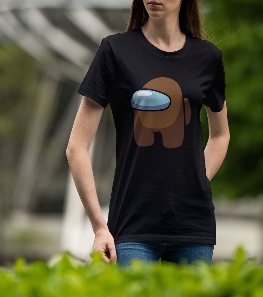 Among Us Brown Crewmate Character T-Shirt