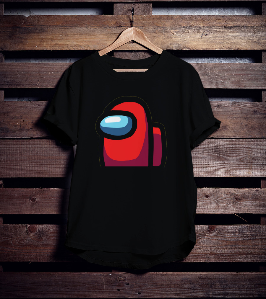 Among Us Impostor Crewmate Red Character T-Shirt