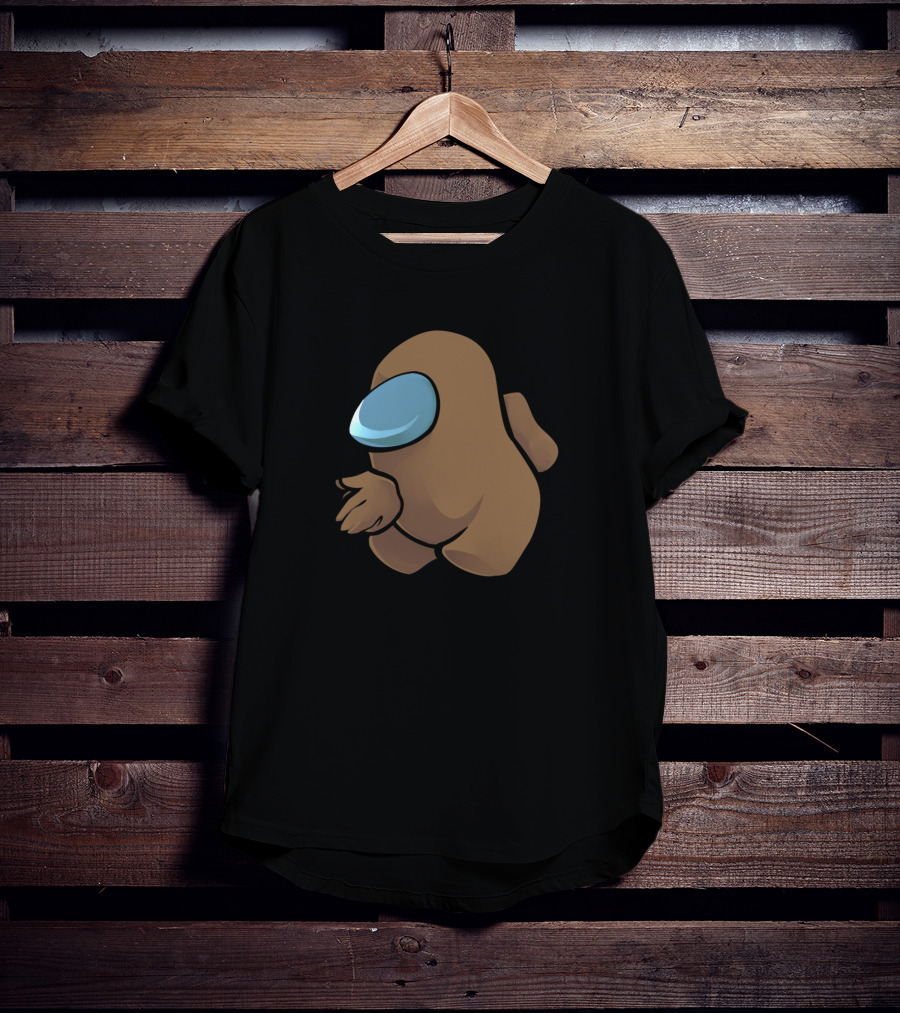 Sus Brown Crewmate Character T-Shirt