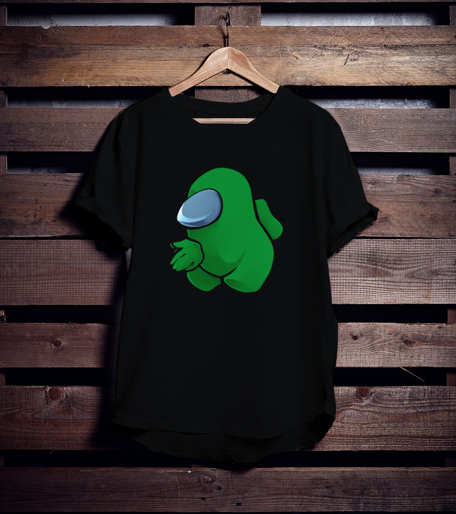 Sus Among Us Crewmate Dark Green T-Shirt