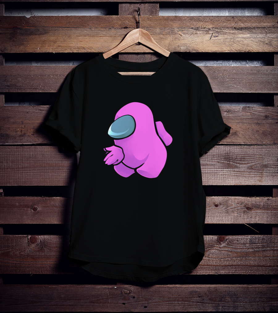 Sus Pink Crewmate Among Us T-Shirt