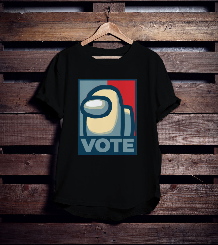 Vote For Among Us Crewmate Political T-Shirt