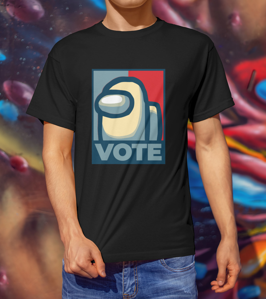 Vote For Among Us Crewmate Political T-Shirt
