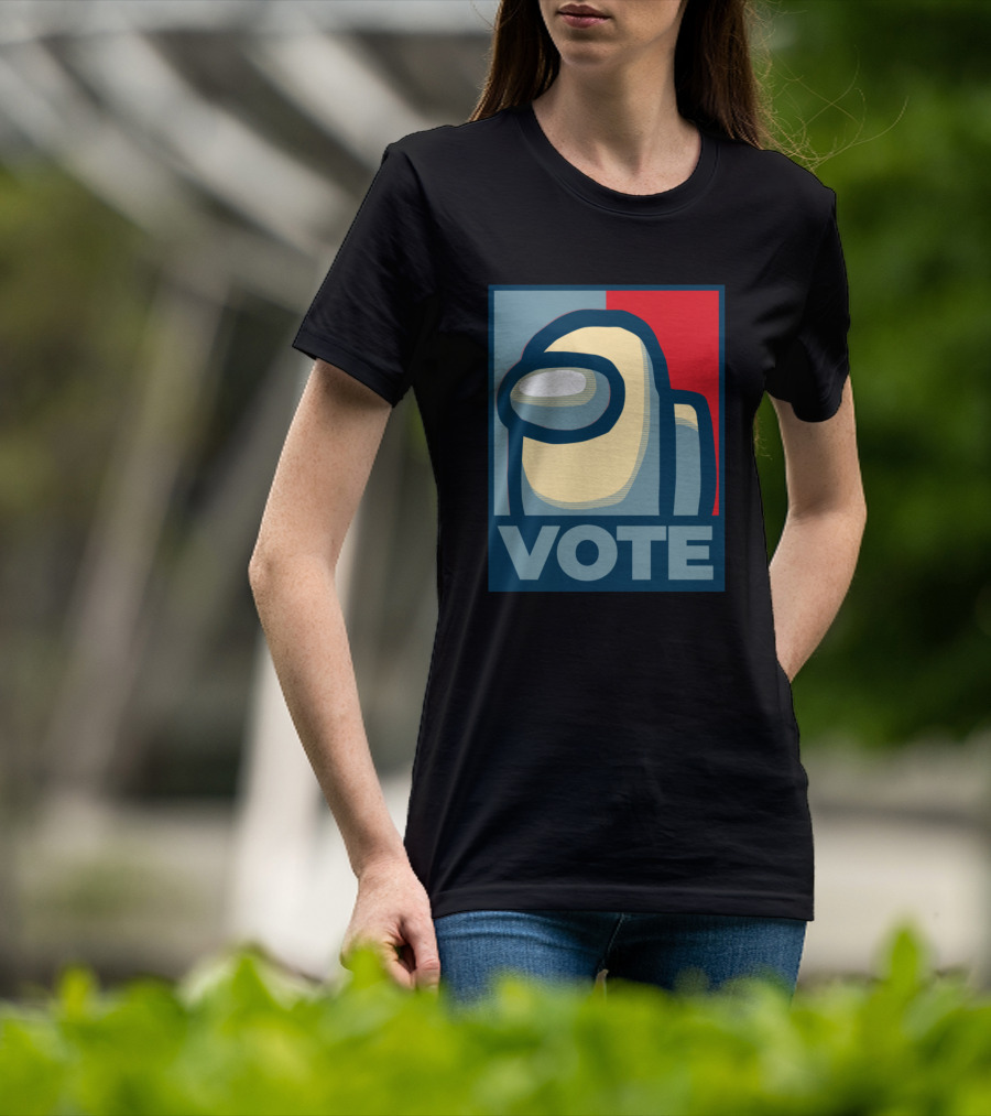 Vote For Among Us Crewmate Political T-Shirt