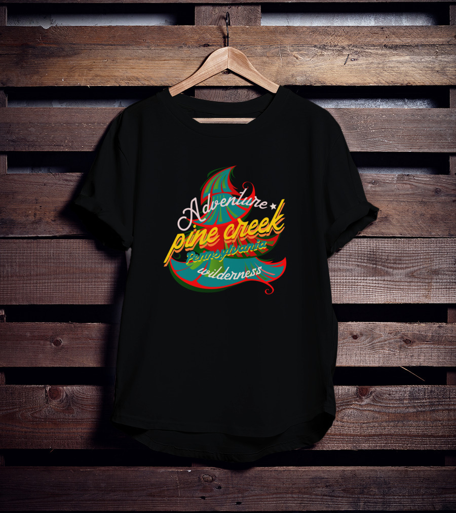 Adventure Pine Creek Pennsylvania Wilderness T-Shirt