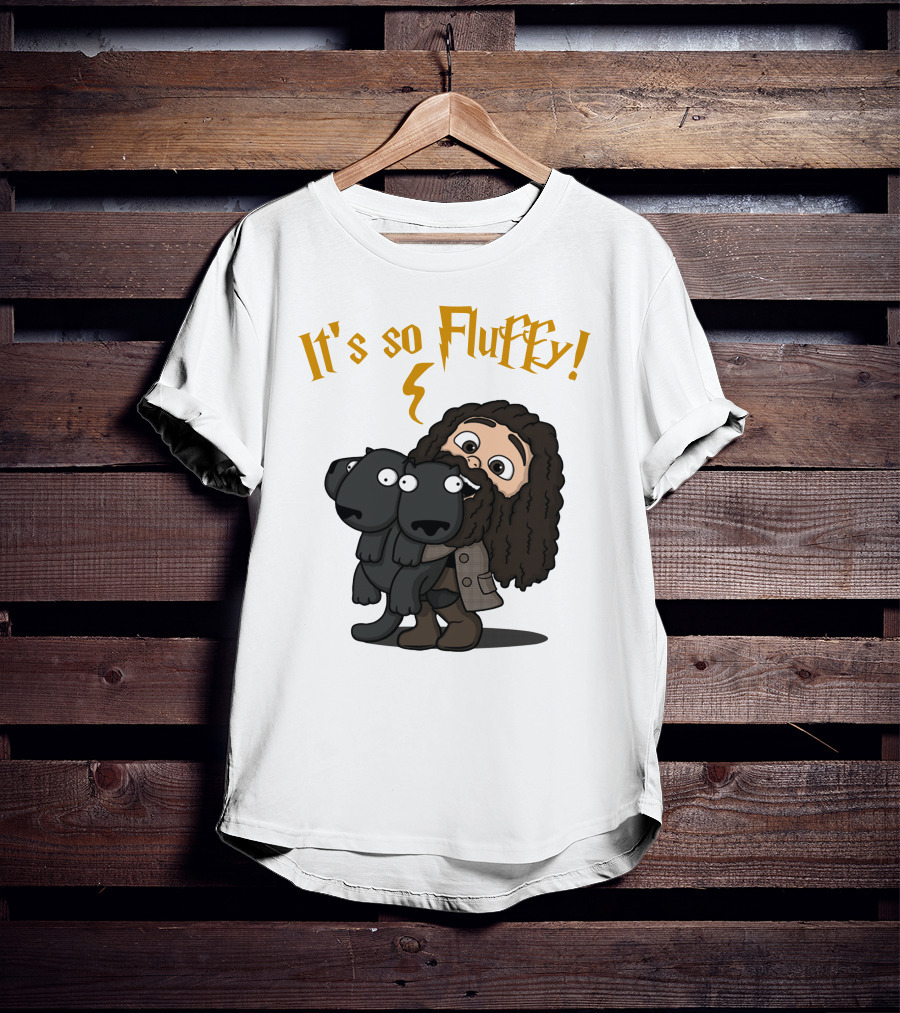 Robbie Coltrane It’s So Fluffy Lightning Wizard T-Shirt