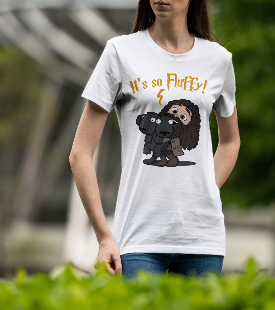 Robbie Coltrane It’s So Fluffy Lightning Wizard T-Shirt