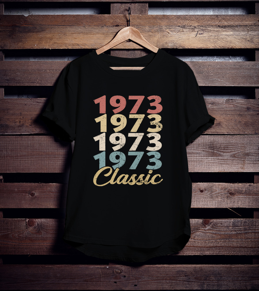 1973 Classic Retro Vintage Year T-Shirt
