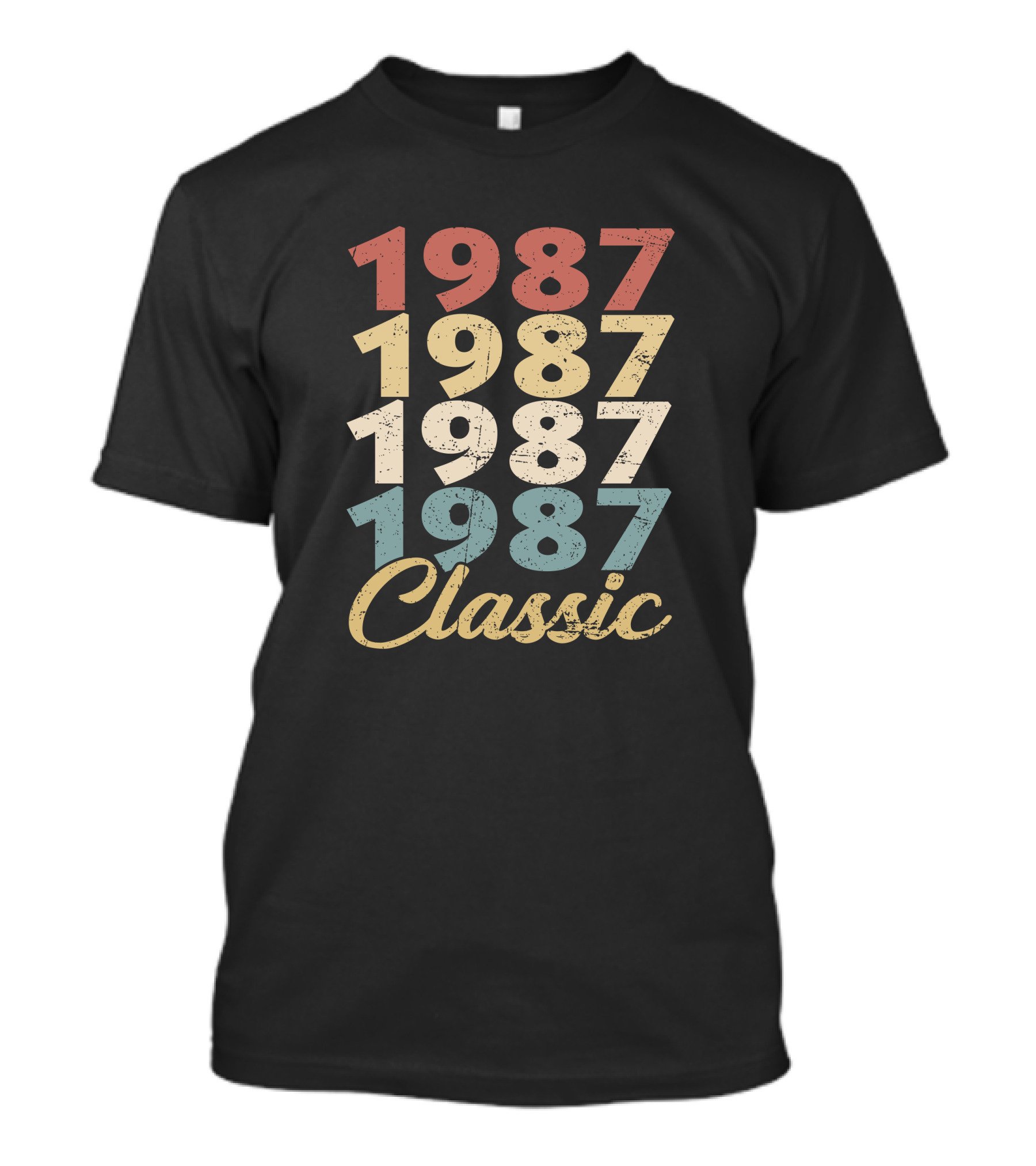 1987 Classic Vintage Retro Years T-Shirt
