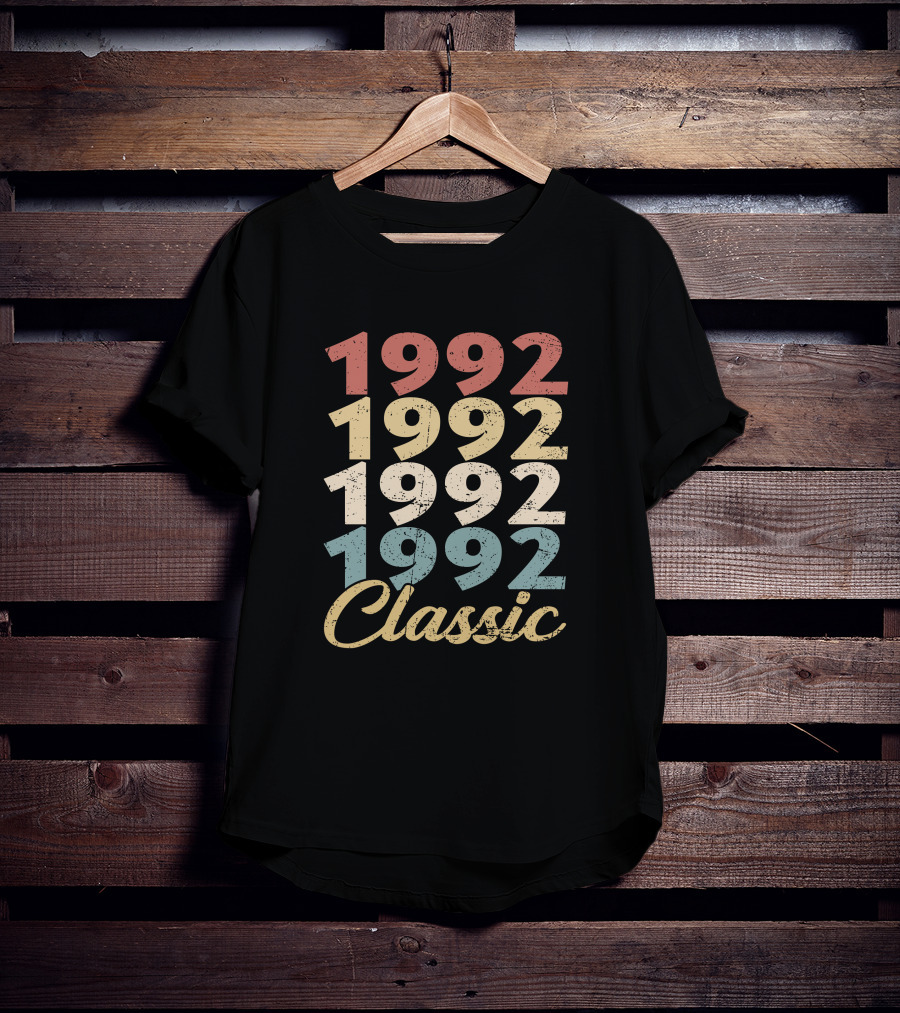 1992 Classic Vintage Multicolor T-Shirt