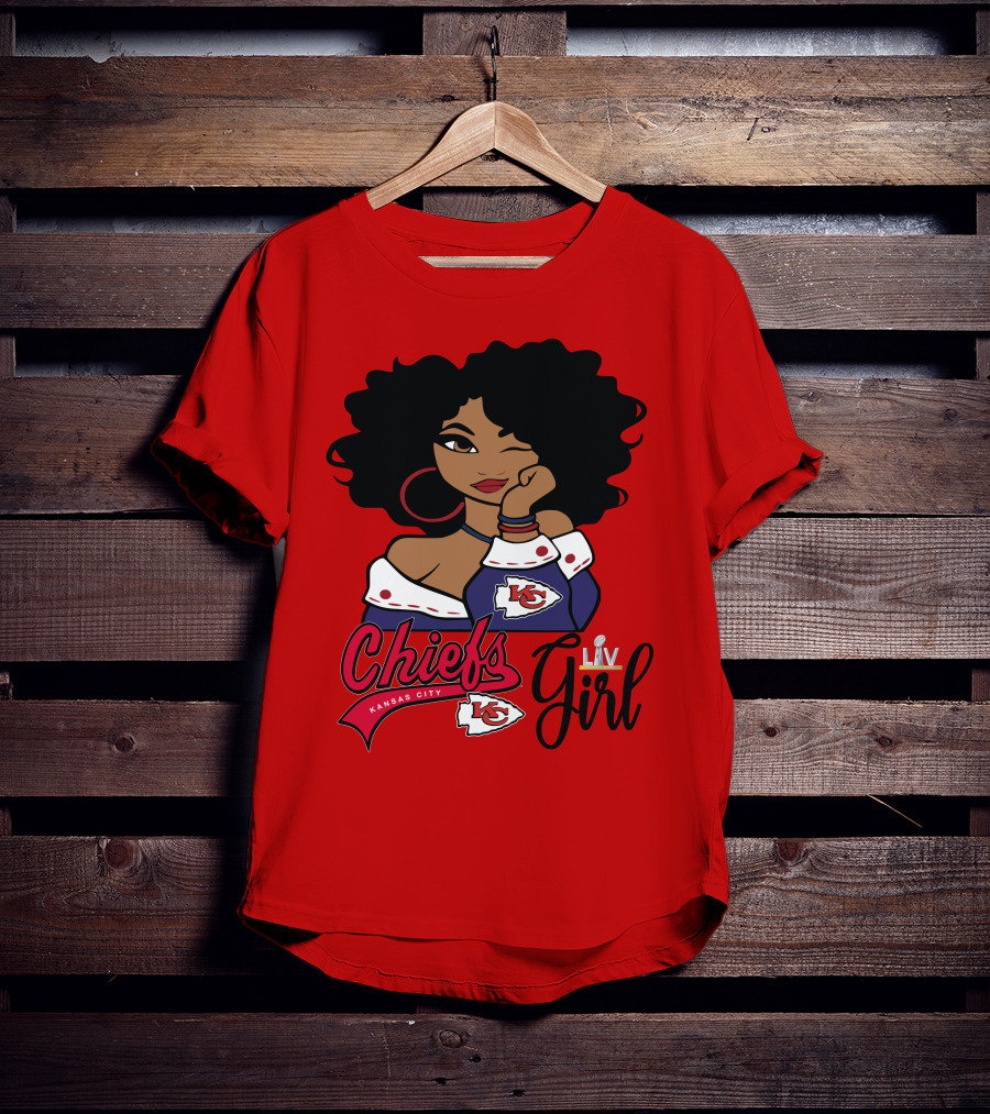 Kansas City Chiefs Girl Chiefs Kansas City Liv Girl T-Shirt