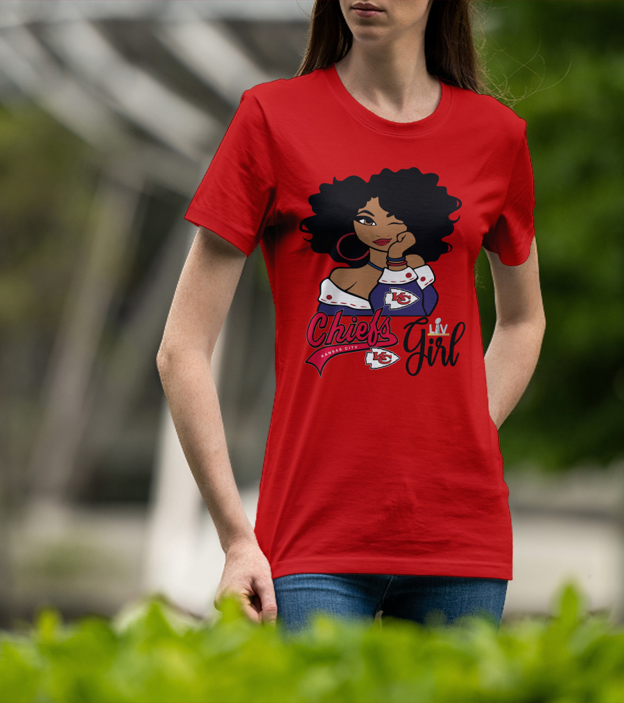 Kansas City Chiefs Girl Chiefs Kansas City Liv Girl T-Shirt