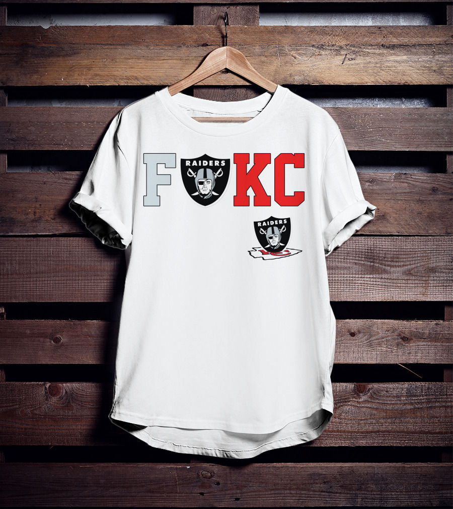 F Raiders KC Chiefs T-Shirt