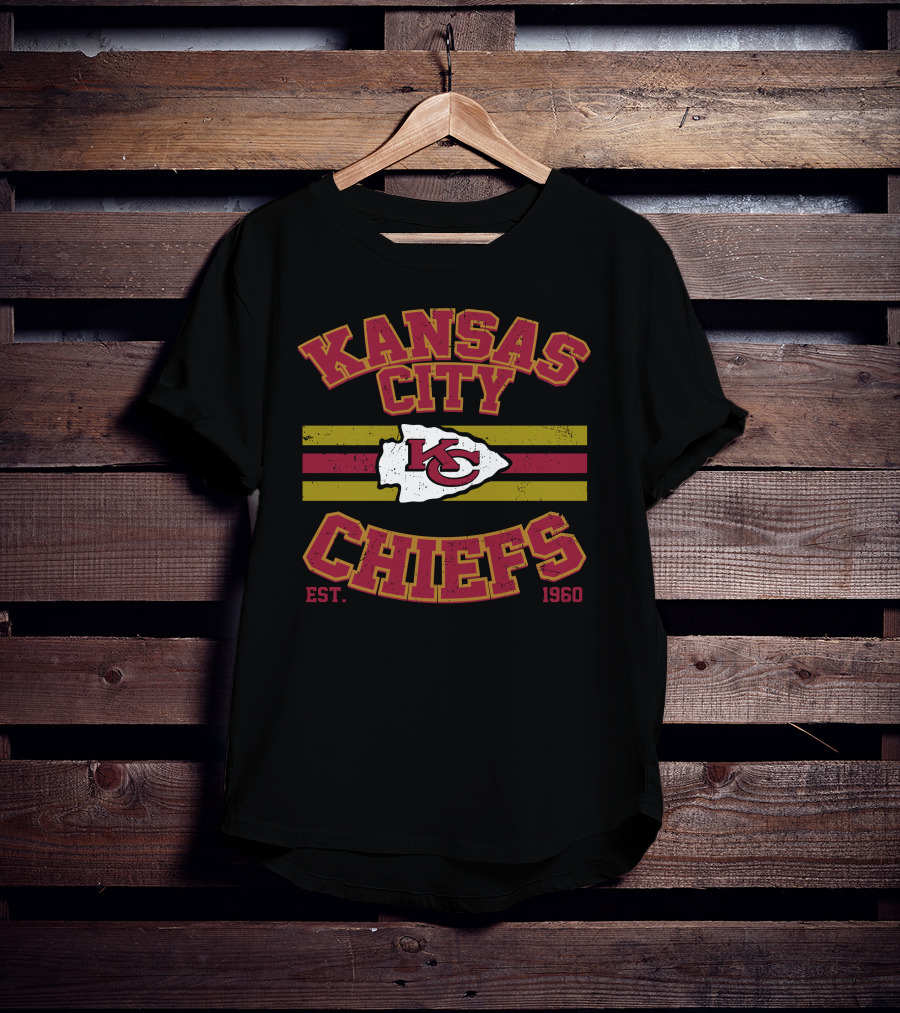 Kansas City Chiefs Est. 1960 KC Arrowhead T-Shirt