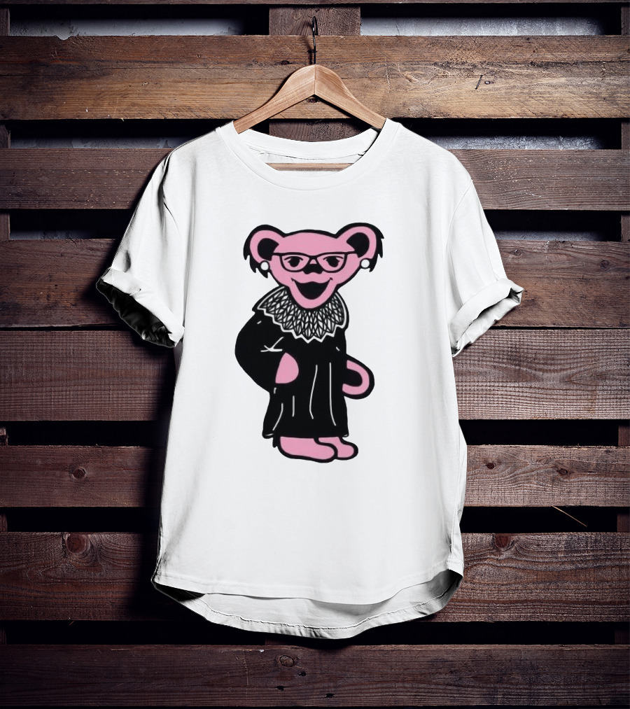 Ruth Bader Ginsburg Grateful Dead Bear T-Shirt